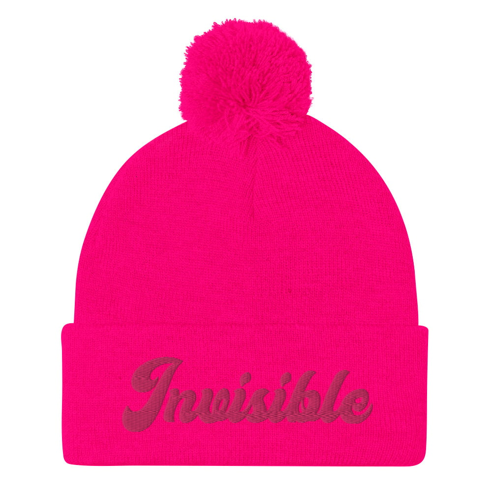 Image of INVISIBLE BEANIE - NEON PINK