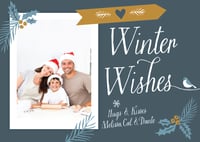 Image 2 of Winter Wishes Christmas Card