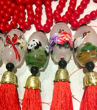 Image 4 of Glass Crystal Ornamental Hand-Painted Beads - Free Shipping!
