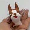 Boston Terrier Art Figurine "Cutie"