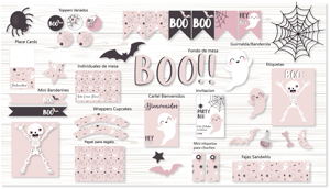 Kit imprimible Halloween 