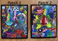 Artist Brinley K - 3” x 4” velcro backed patch