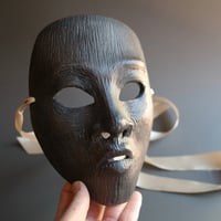 Image 1 of  One of a Kind Handmade Art Mask - Wood