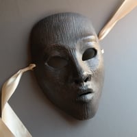 Image 2 of  One of a Kind Handmade Art Mask - Wood