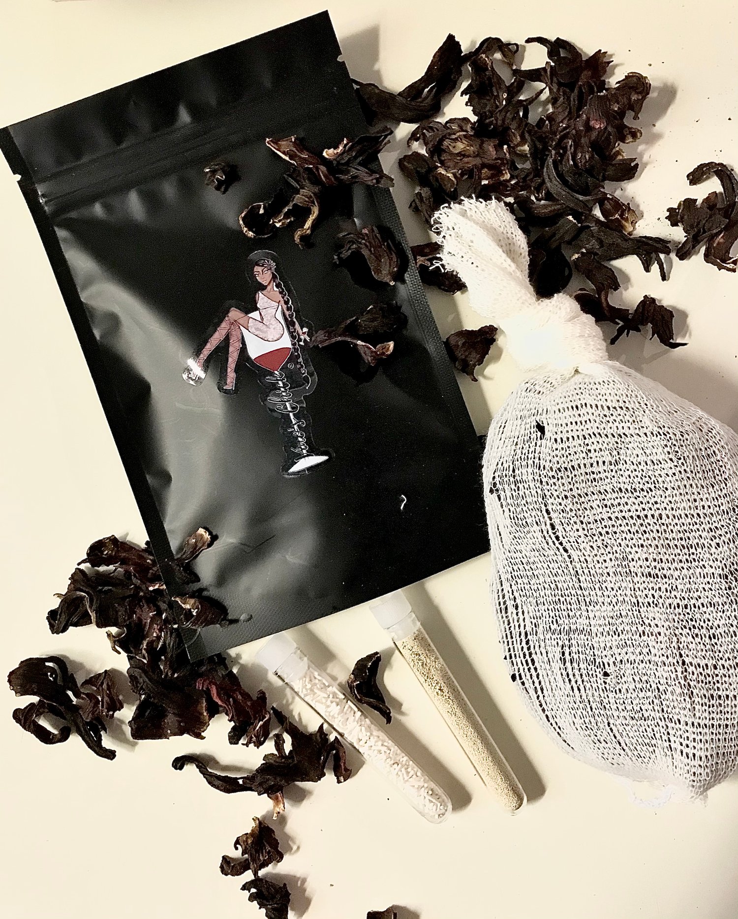 Image of Organic Hibiscus Wine Ingredient Pack