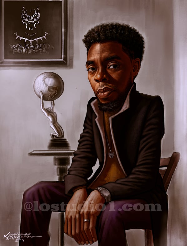 Image of "CHADWICK BOSEMAN"