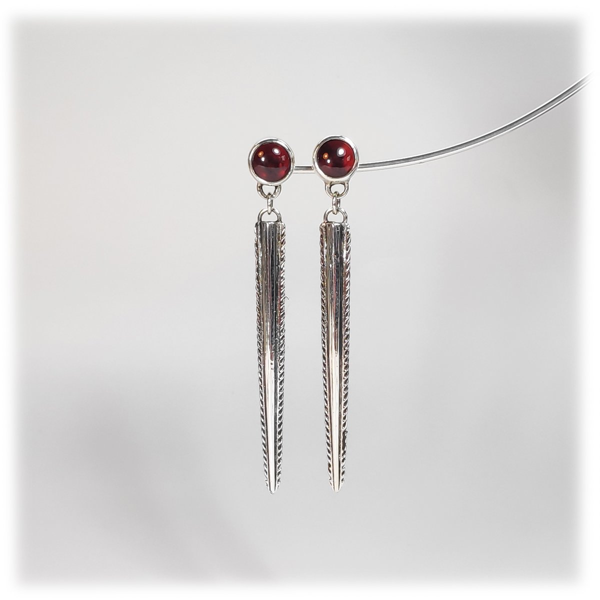 Image of Stingray Barb Earrings