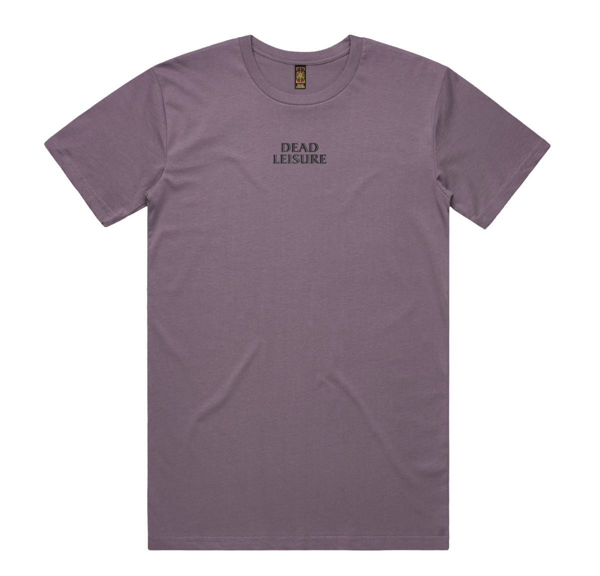 Dead Leisure Embroidered logo T-shirt - Mauve