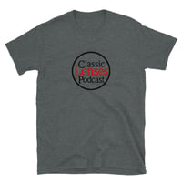 Classic Lenses Podcast Incognito Logo T-Shirt - Dark Gray/Grey