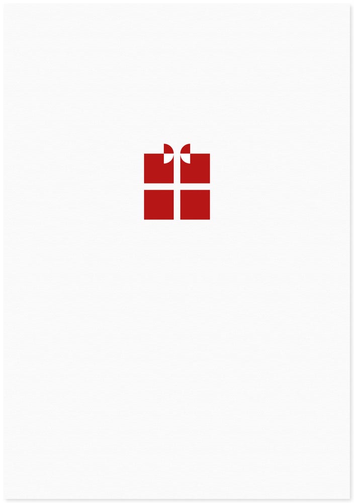 Image of present red