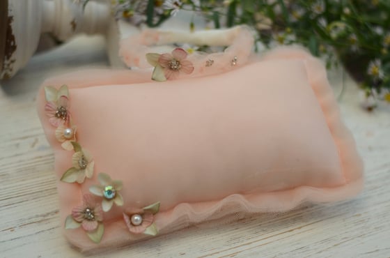 Image of Couture pillow set ( peach color)