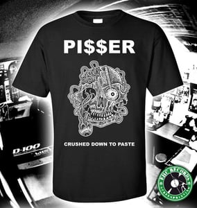 Image of PI$$ER 'Crushed Down To Paste' T-Shirt