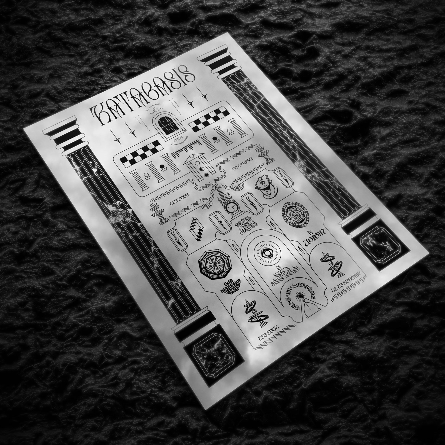 KATABASIS Affiche 60x80cm