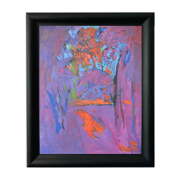 Image of Contemporary Impressionist Painting, 'Magenta Sunset,' Alexandr Petelin