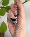 HAND ENGRAVED HEART CHOKER