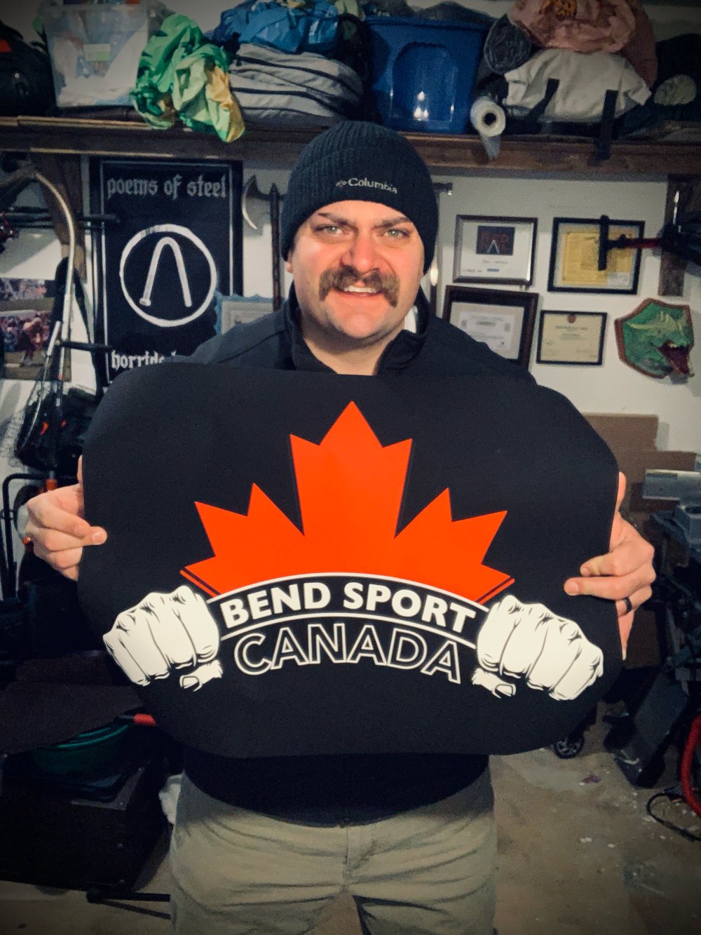 Official Bend Sport Canada Poster 18” X 24”