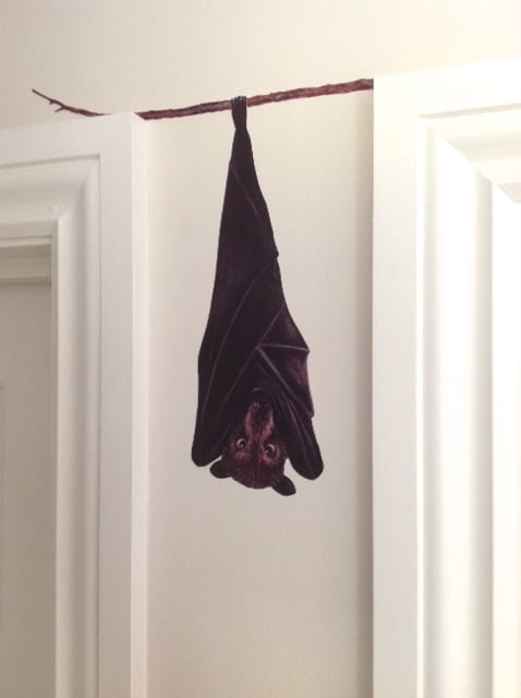 Image of Brian the Fruit Bat ~ Removable Wall sticker