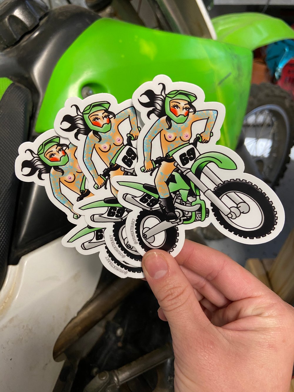 dirt bike babe