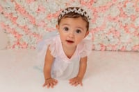 Image 5 of Pure white deluxe butterfly headband