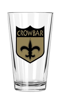 CROWBAR PINT GLASS