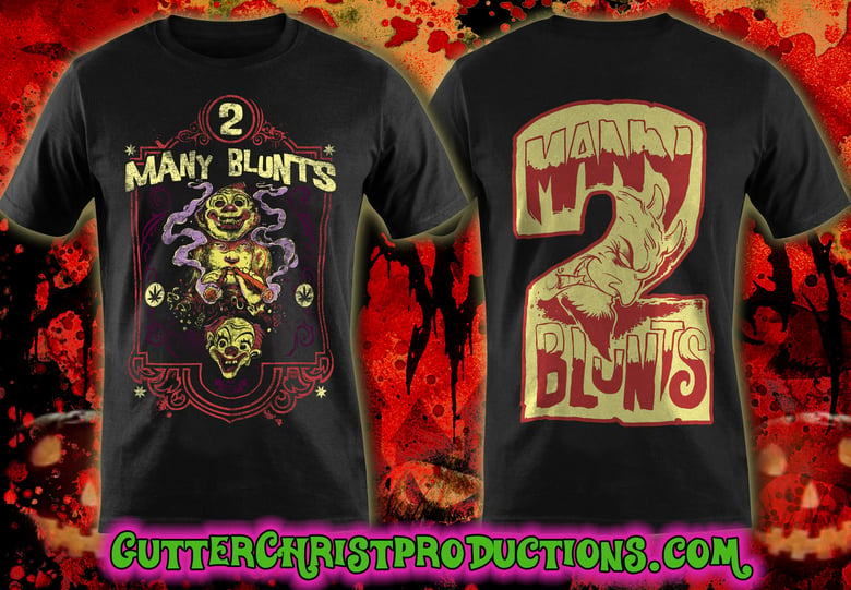 Image of 2 MANY BLUNTS YOUNG MICHAEL MYERS T SHIRT (IN STOCK)