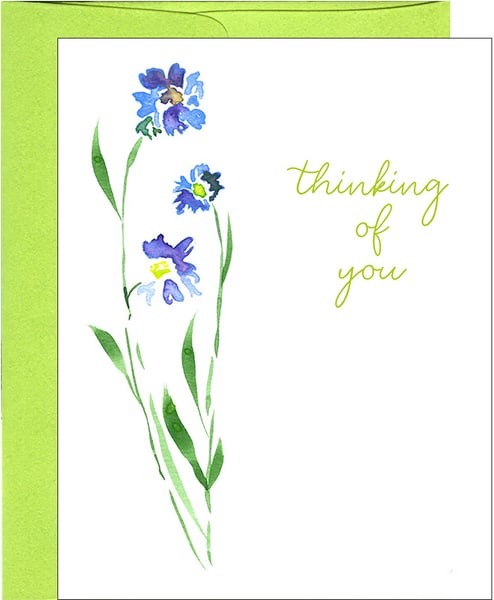 Image of Thinking of You Floral Greeting Card