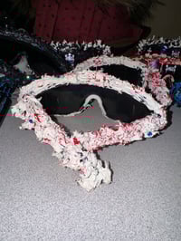 Image 3 of SNOWING BLOOD (blue gem) SHADES