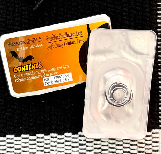 FreshTone Halloween B&W Spiral