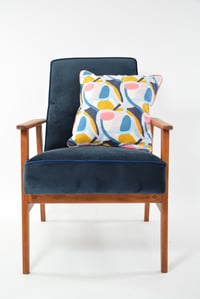 Image 3 of Fauteuils FOX bleu Matisse