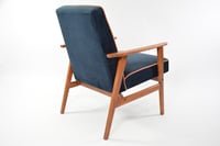 Image 2 of Fauteuil FOX bleu nuit