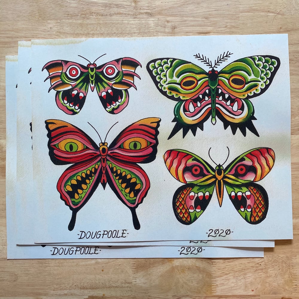 Image of Creepy butterflies 