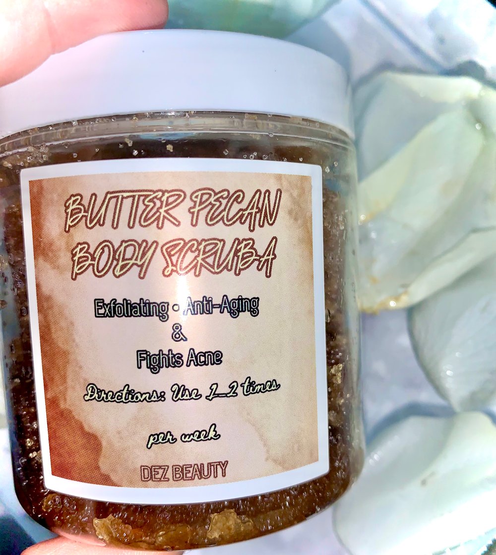 Image of BUTTER PECAN Body Scruba & Oil