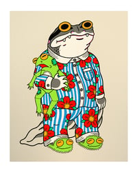 Frog In PJ’s 