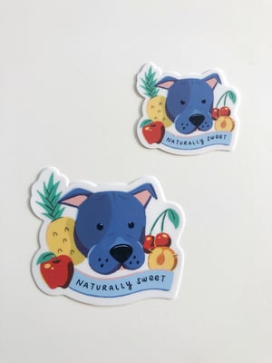 Image of "Naturally Sweet" Pit Bull Sticker