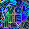 Holo Vote Sticker