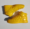 Nike Dunk High Supreme Quilted Patent Olympic Pack - Yellow