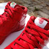 Nike Dunk High Supreme Quilted Patent Olympic Pack - Red