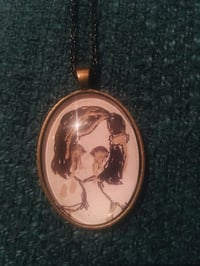 Golden tears pendant 