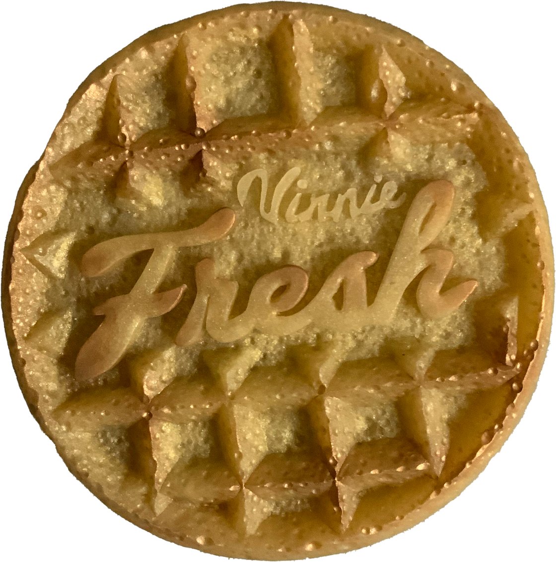 Image of Exclusive Glow in the Dark Vinnie Fresh Waffle Magnet by Mr. Club