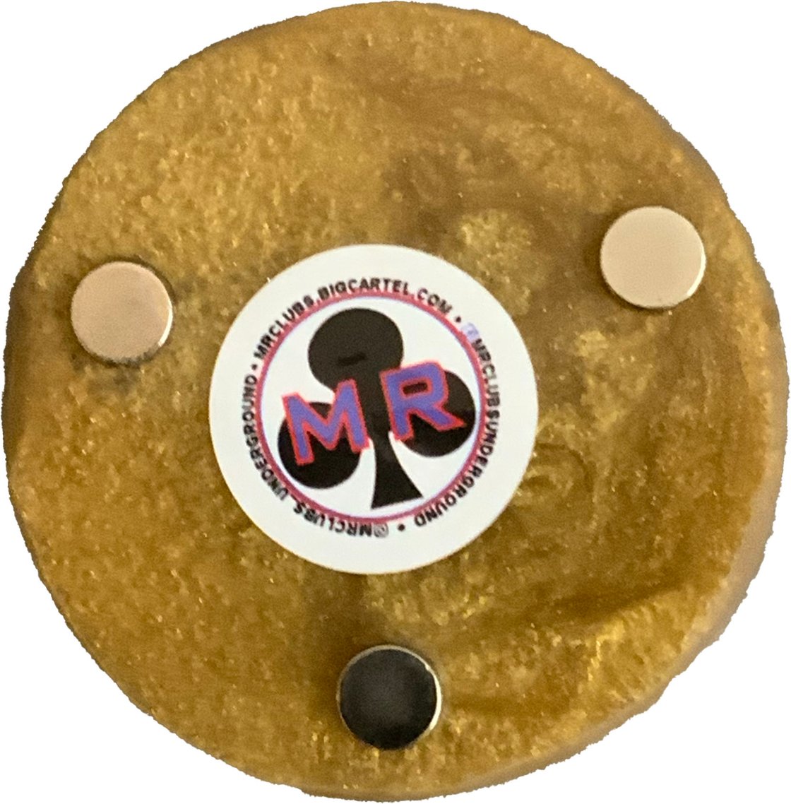 Image of Exclusive Glow in the Dark Vinnie Fresh Waffle Magnet by Mr. Club