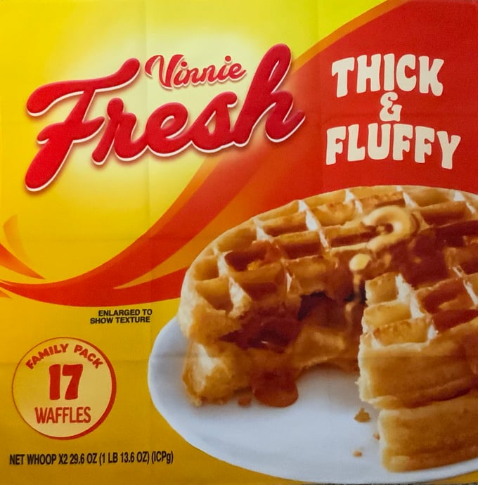 Image of Vinnie Fresh Thick & Fluffy Waffle Sublimated Bandana