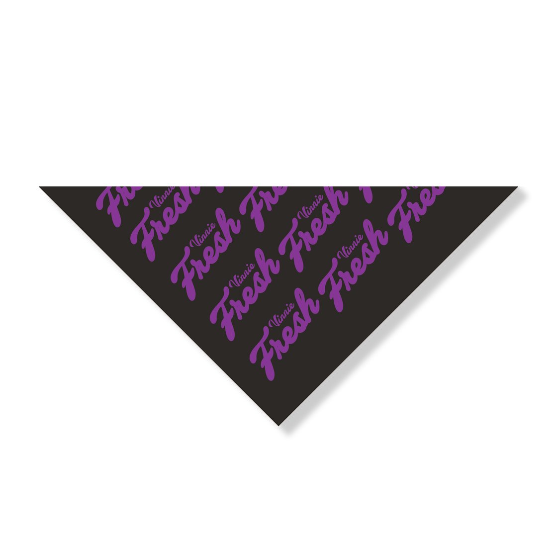 Image of Vinnie Fresh Bandana - Purple & Black