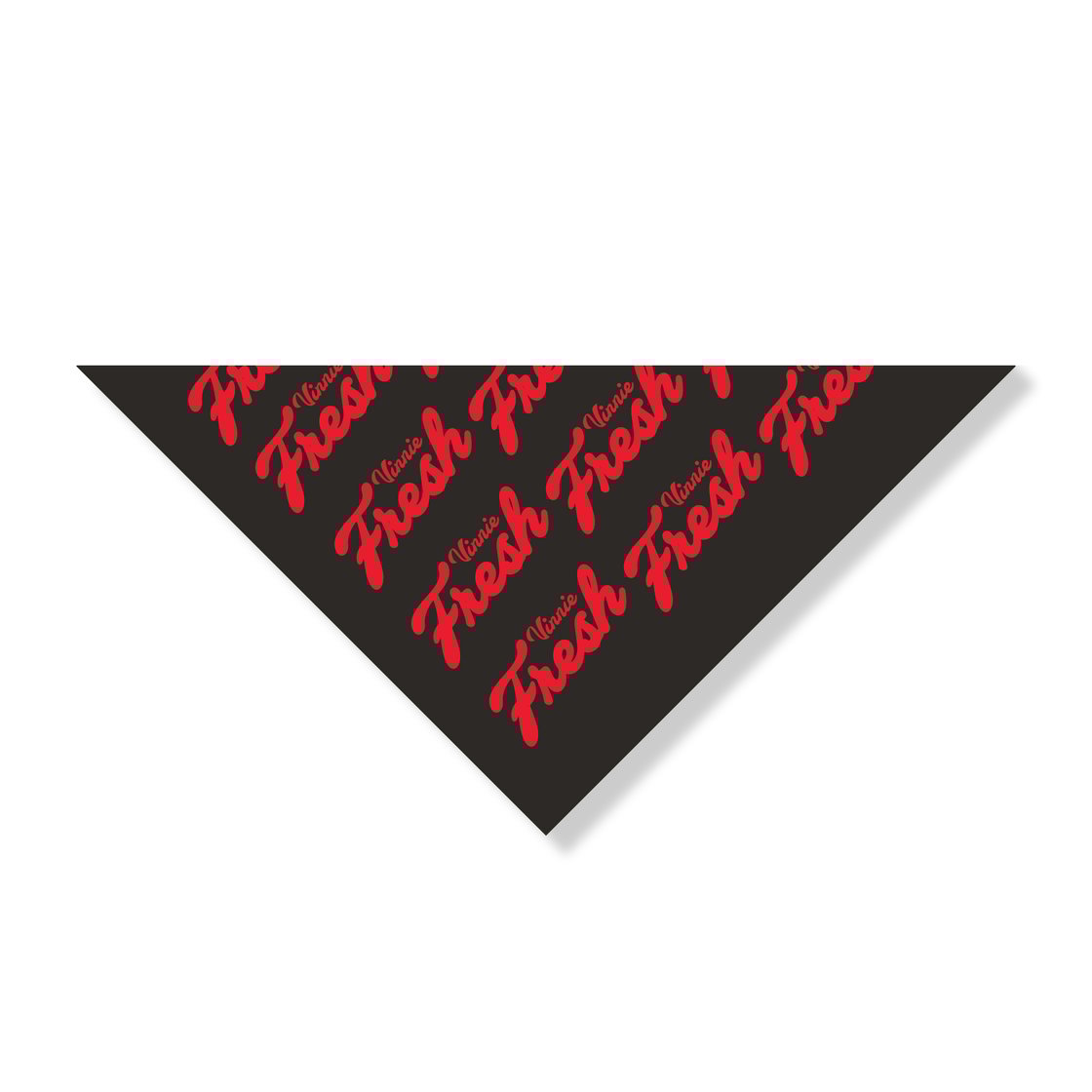 Image of Vinnie Fresh OG Bandana - Red & Black
