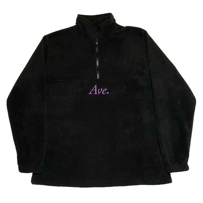 Polar Fleece 1/4 Zip Black