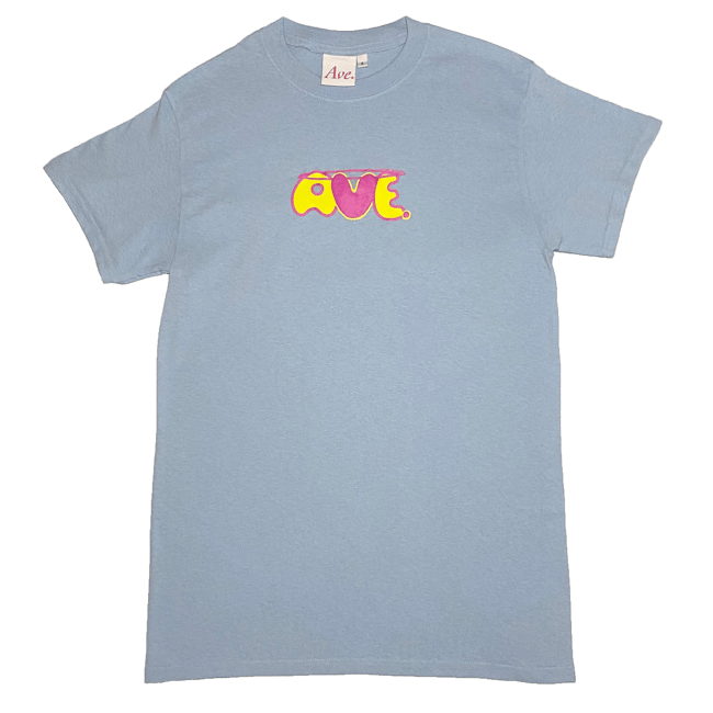 'Halo' T-Shirt Light Blue