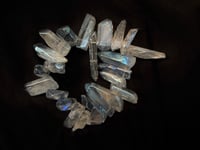 Image 5 of Blue Luster Quartz Healing Bracelet
