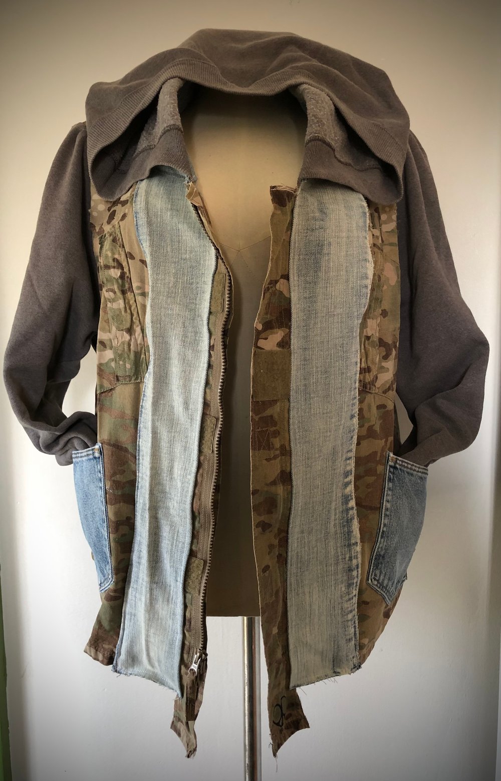 Custom made Camo Meanie.