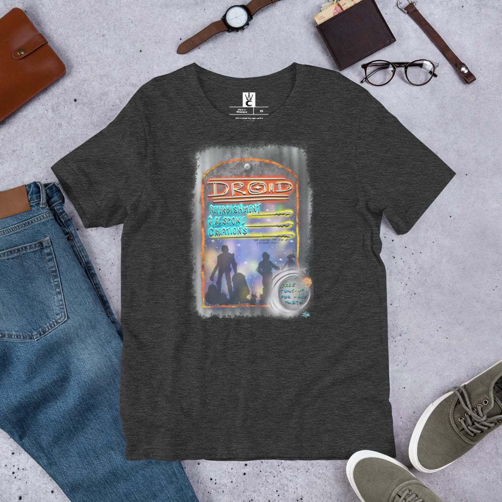 Droid Repair Shop Unisex t-shirt