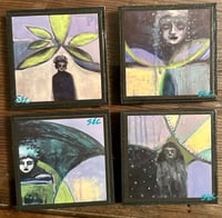 Image 1 of More Muses Signed Art Magnets Set of 4