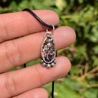 Image 1 of Mexican Fire Opal 🔥🌈🖤